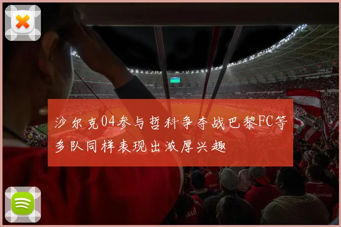 沙尔克04参与哲科争夺战巴黎FC等多队同样表现出浓厚兴趣